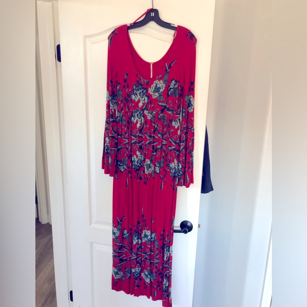 Free people jersey maxi dress